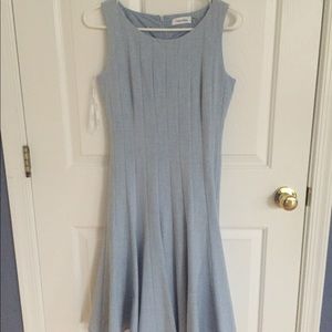 Calvin Klein fit and flare dress